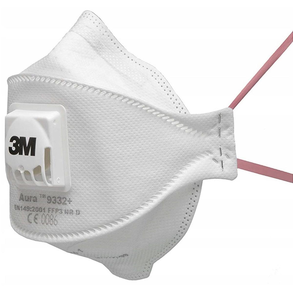 AURA Filtrerande Halvmask 3M Z ZAWOREM Klass FFP3 - 9332