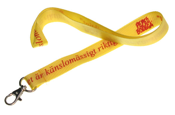 Logoband serigrafitrykt