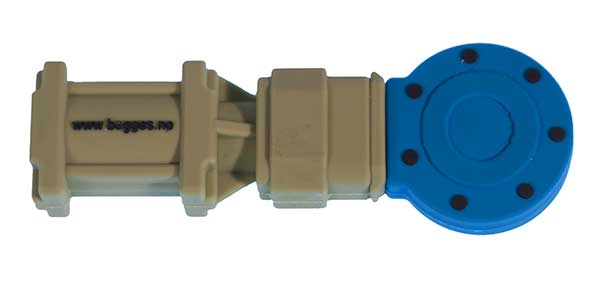 USB 2.0 Eget design, blød PVC