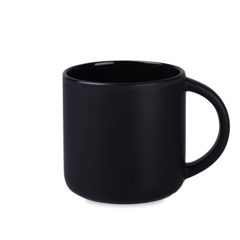 Krus «Modern Supreme» 390 ml, svart/rød