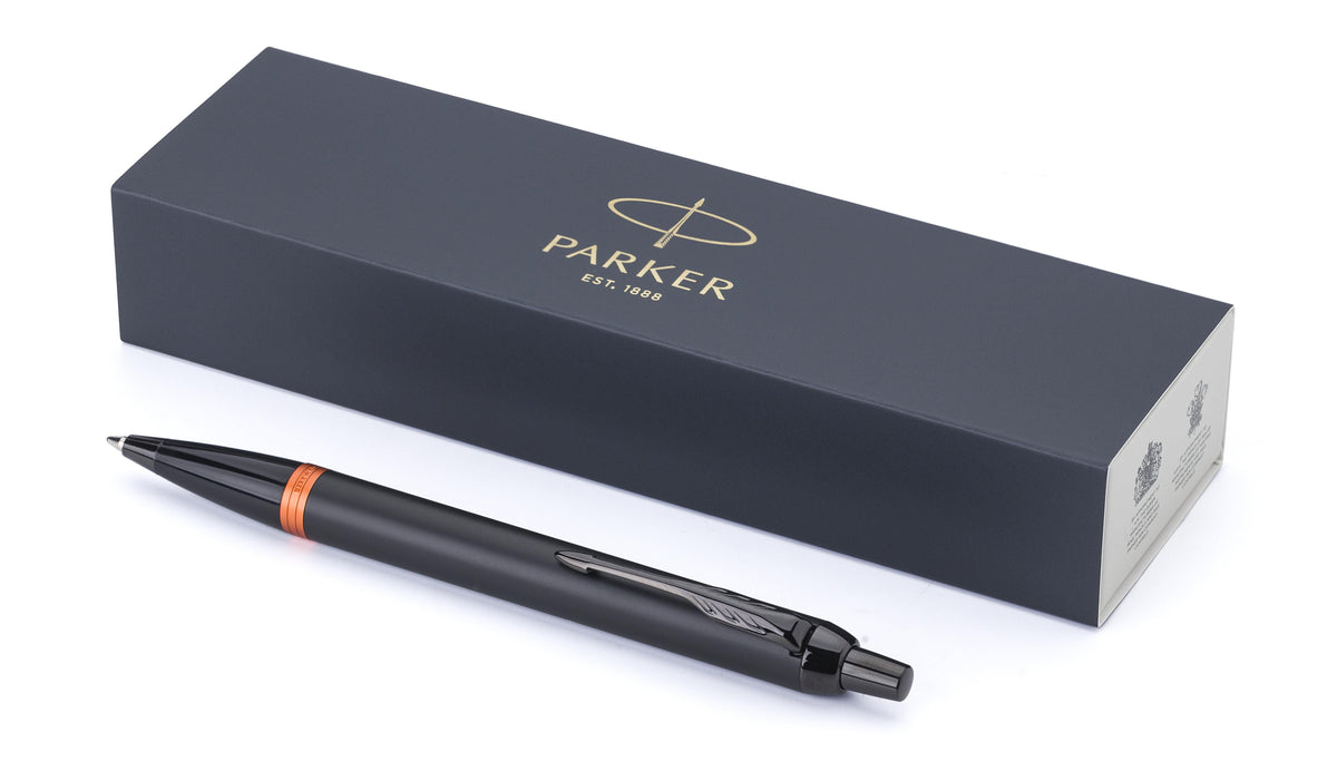 Parker IM Vibrant Rings -kuulakärkikynä | Metalli
