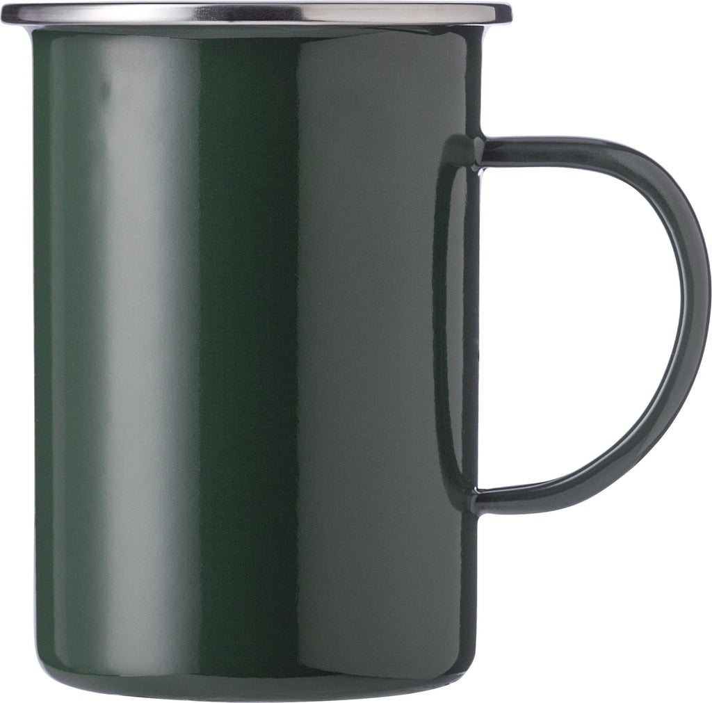 Ayden-emalimuki | Ruostumattomasta teräksestä valmistettu reunus | 500 ml