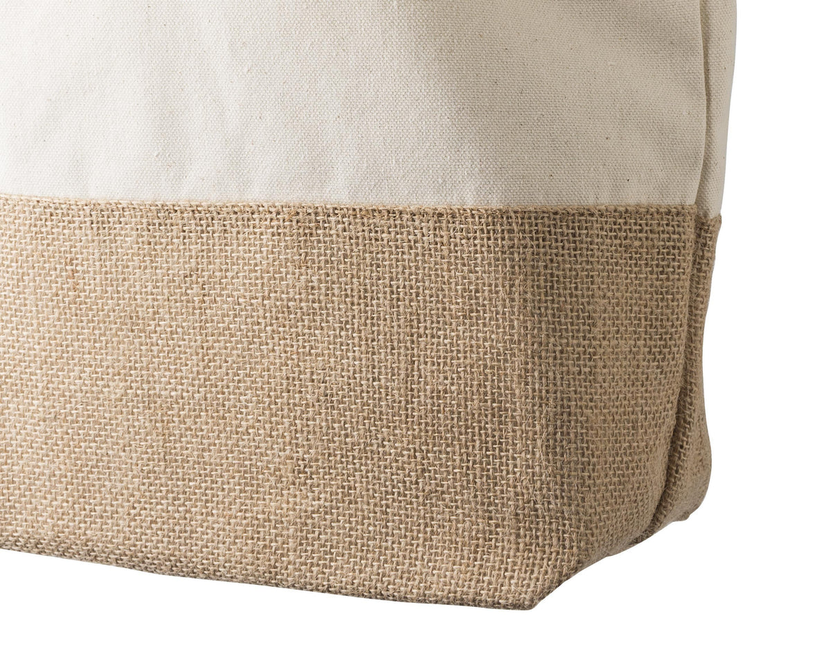 Ostoskassi Diego | Puuvilla 280 g/m² | Juuttipohja