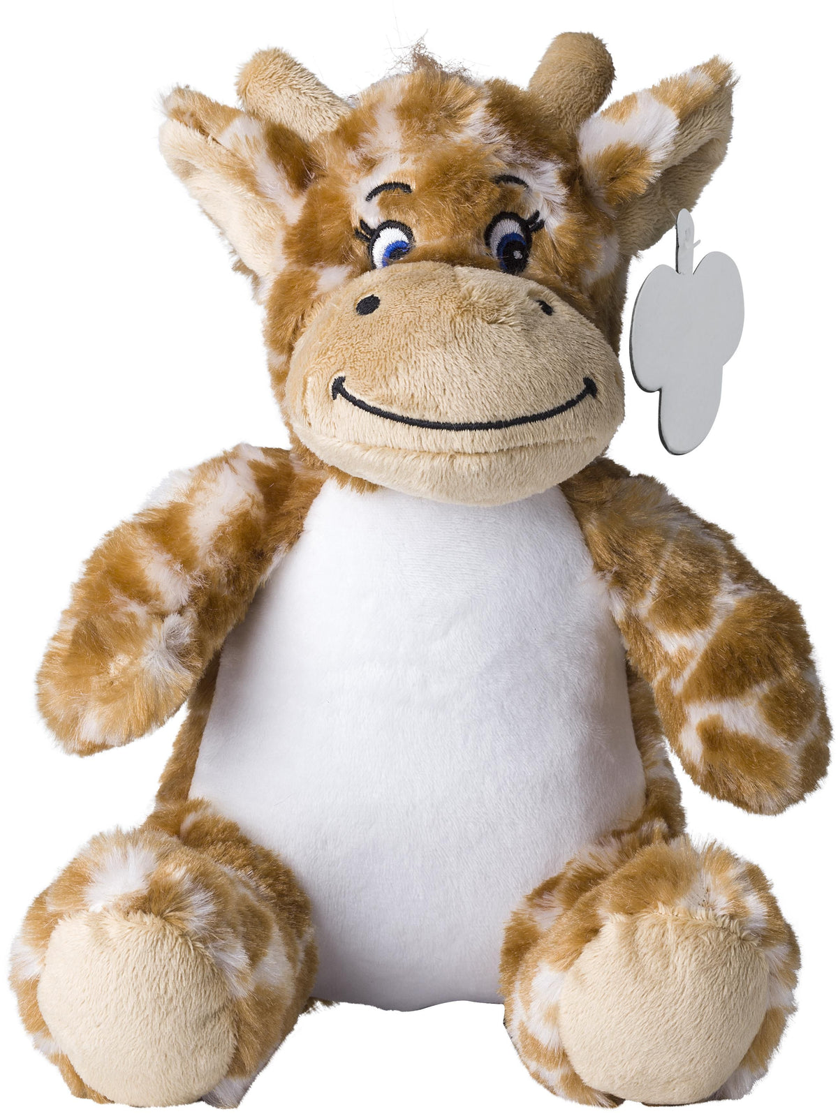 Plyschleksak giraff Rick