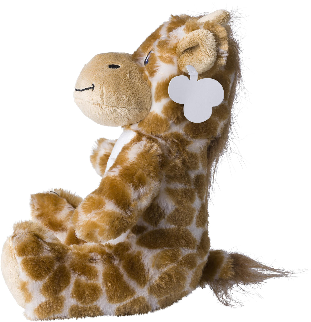 Plyschleksak giraff Rick