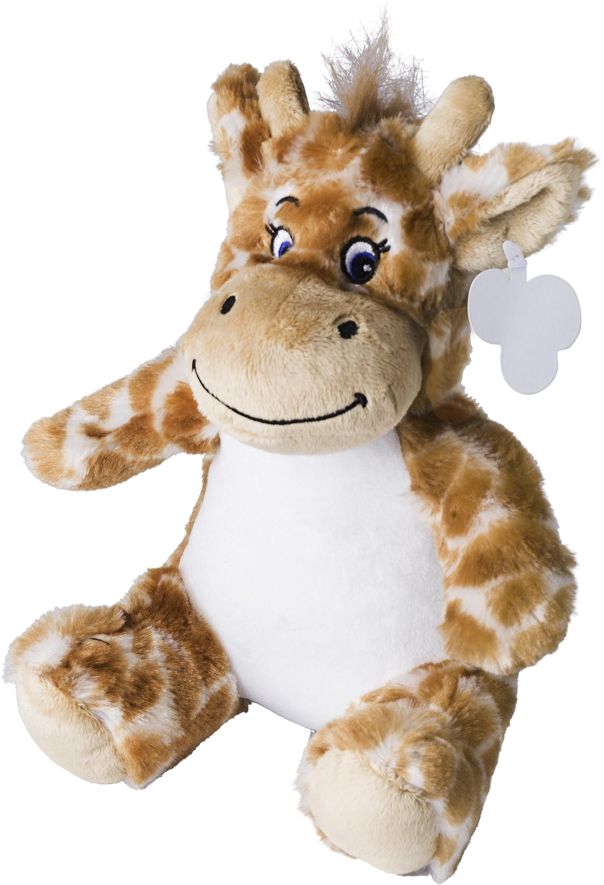 Plyschleksak giraff Rick
