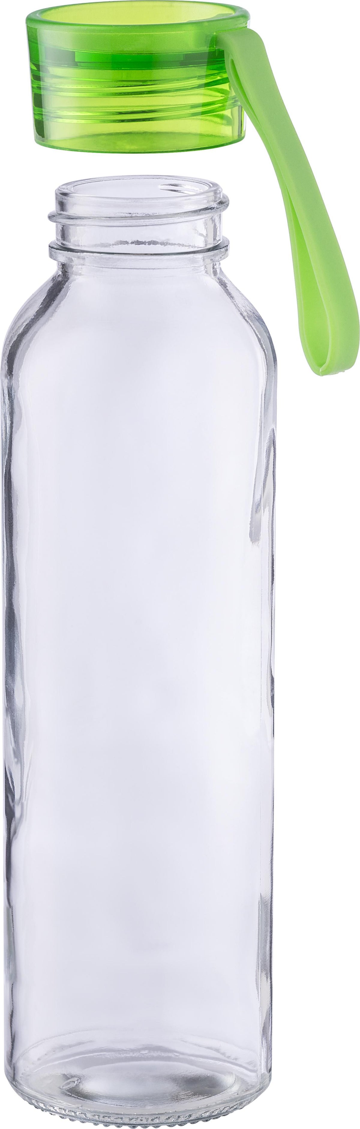 Drickflaska | Glas | Färgat lock | 500 ml