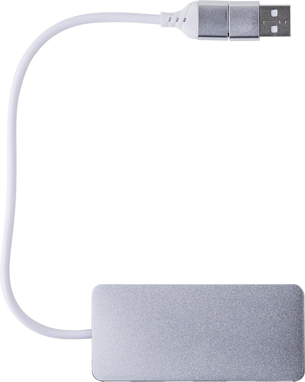USB-hub i genanvendt aluminium Layton