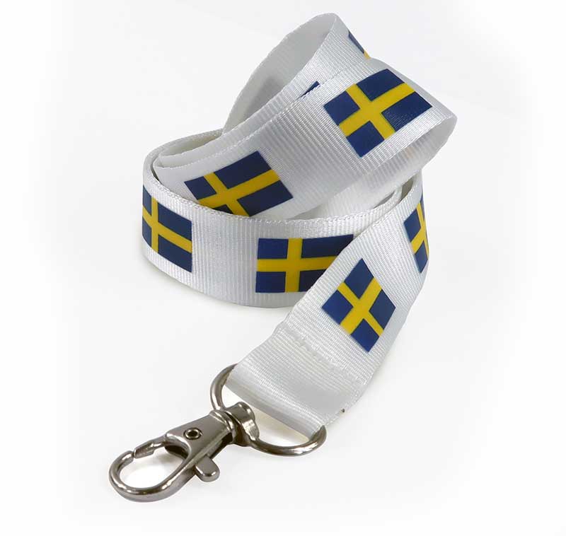 Logoband rundvævet