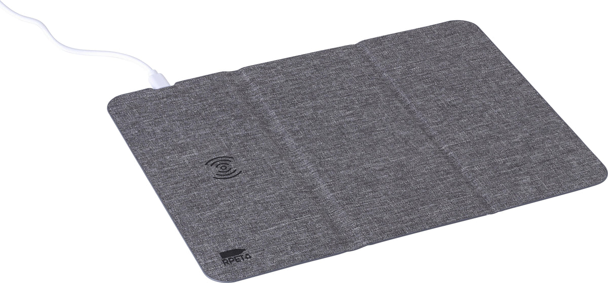 Wireless charger Selene | Recycled | Mouse mat