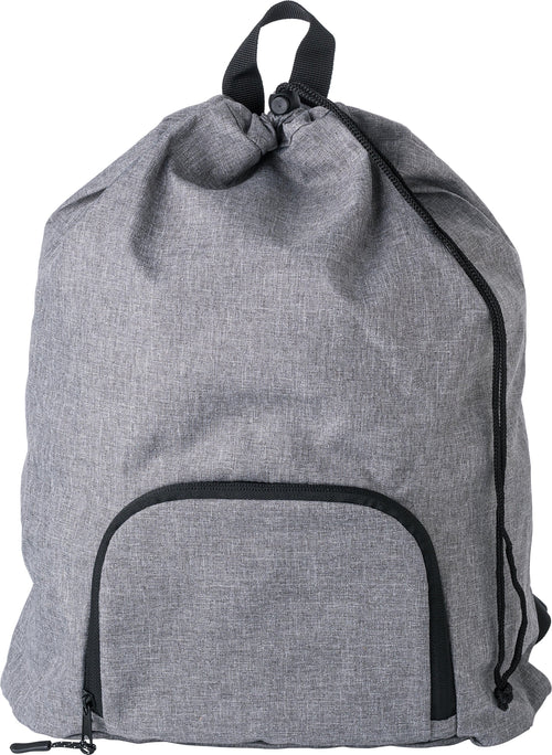 300D two-tone foldable drawstring backpack, Camilla