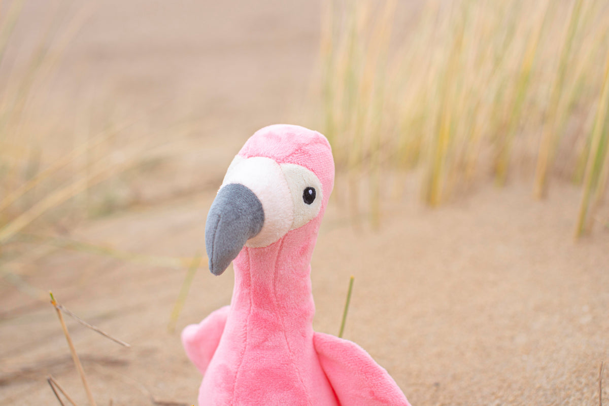 Flamingo-gosedjur Alicia | 18 cm
