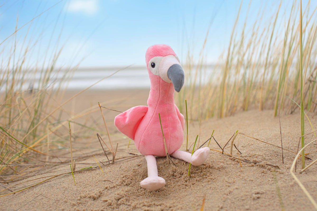 Flamingo-gosedjur Alicia | 18 cm