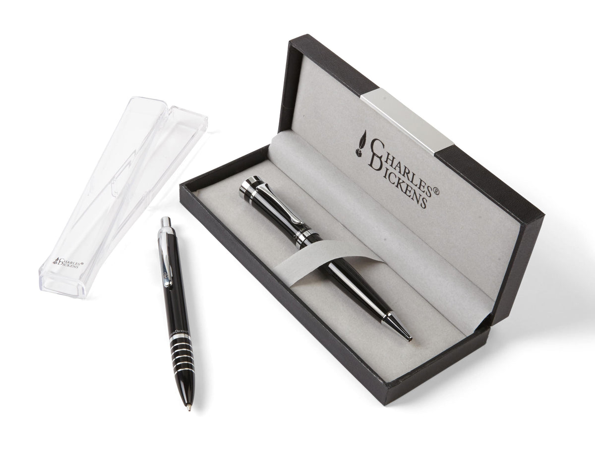 Charles Dickens® kulepenn "Rochester" i metall