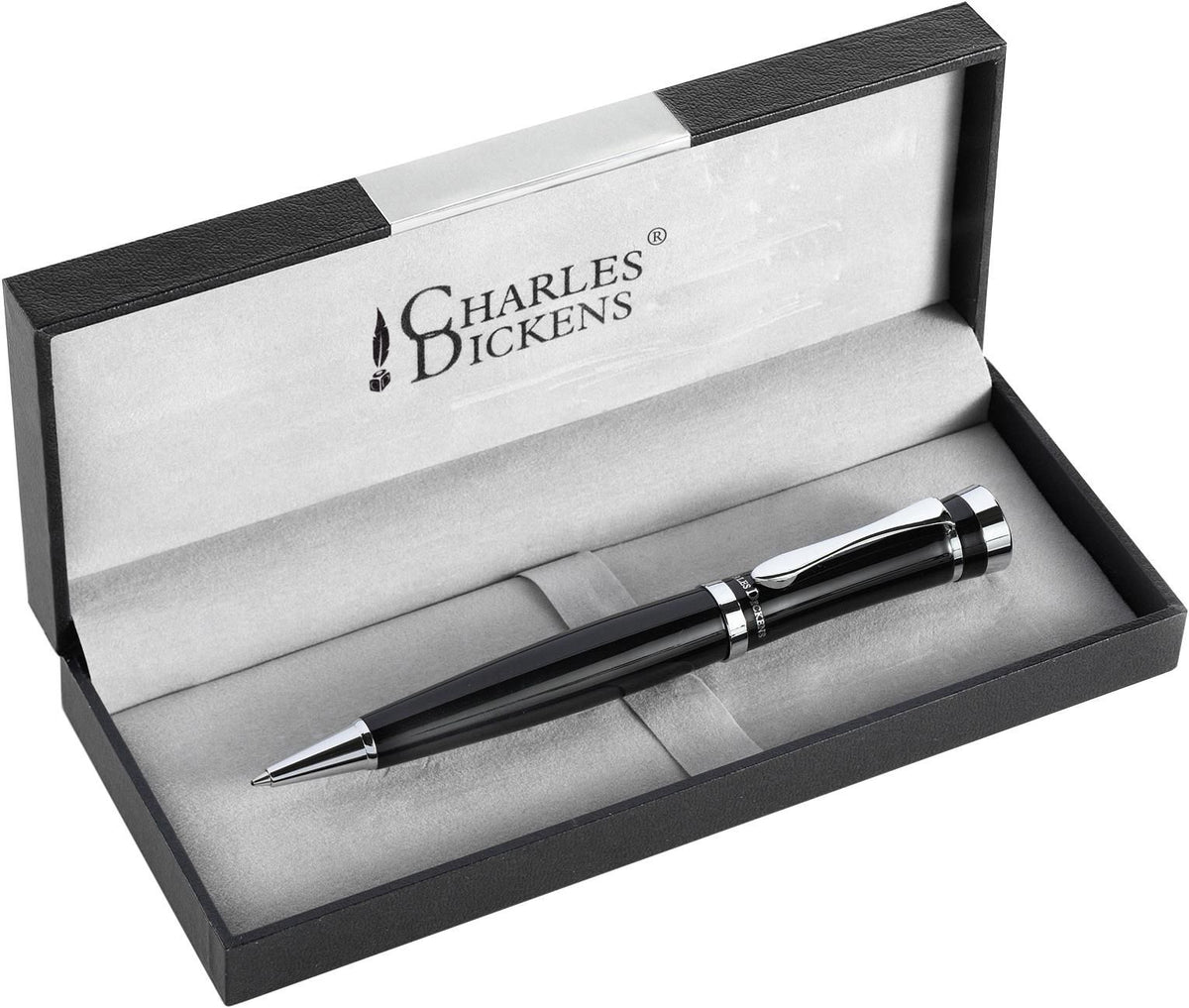 Charles Dickens® kulepenn "Rochester" i metall