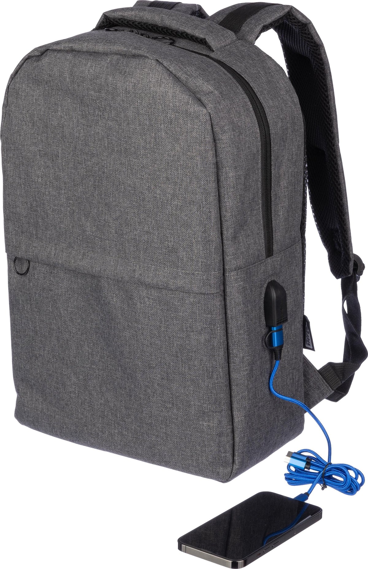 Ryggsäck för bärbar dator Henrik | Återvunnen | USB-port