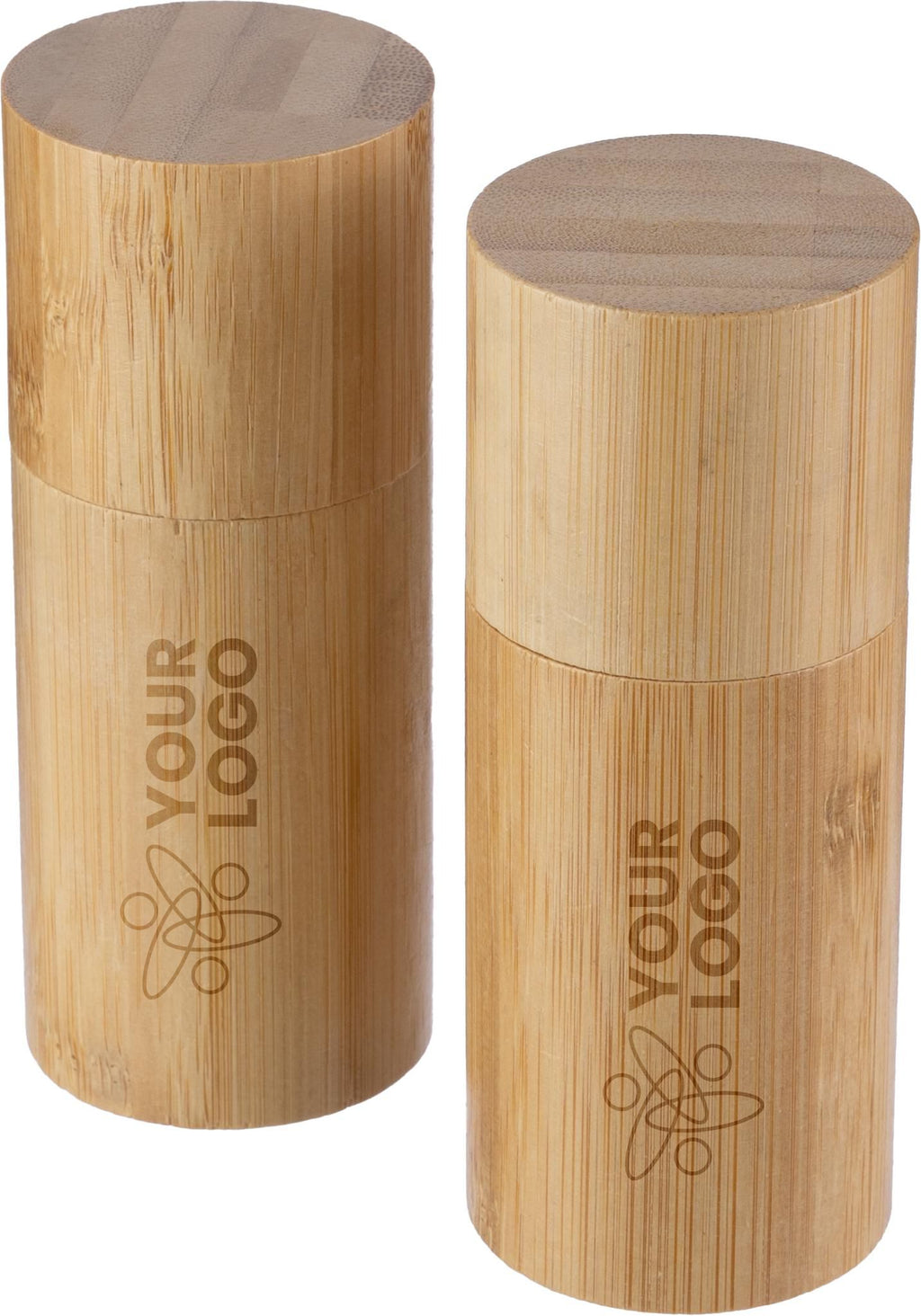 Salt- og pepperkvernsett Christine | Bambus | 2 stk