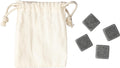 Stone ice cubes Jens | 4 pcs | Cotton bag