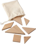 Tangram-puslespil i træ Ulrike