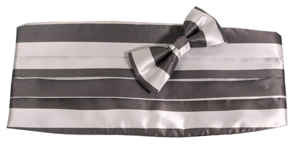 Cummerbund (grey striped)