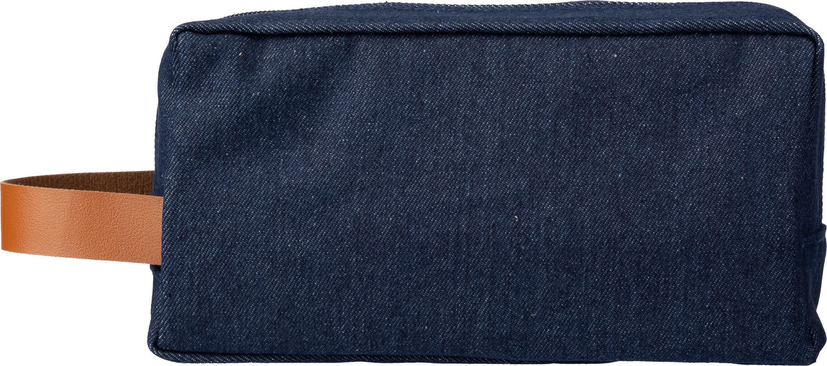 Sminkväska i denim Marianne