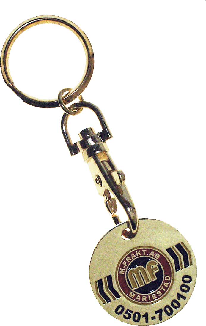 Trolley coin / KeyCoin (Swedish 5 kr)