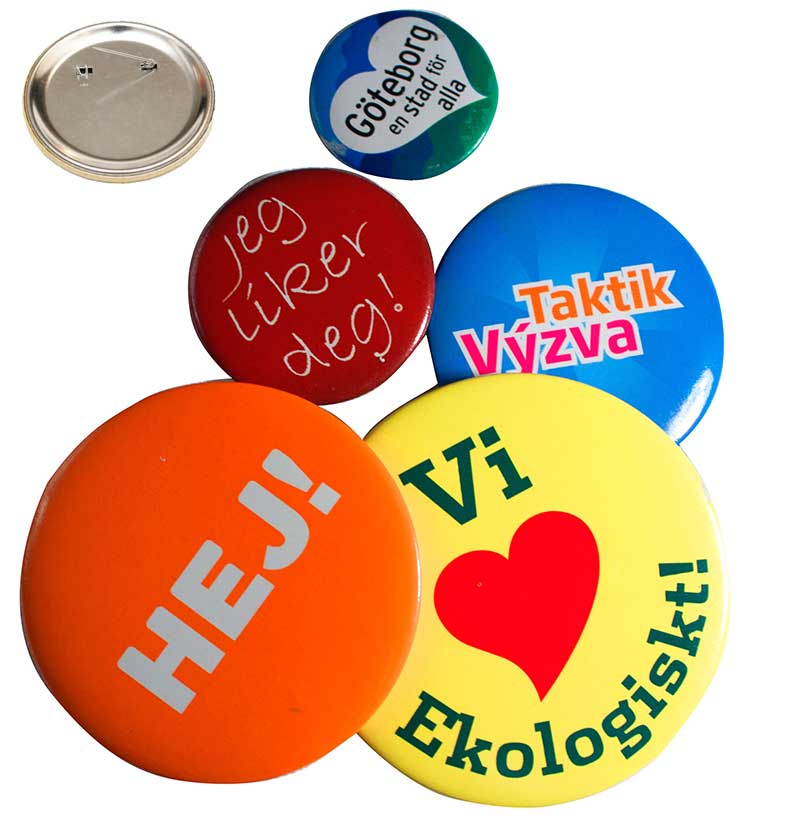 Buttons Campaign buttons (44 mm Ø)