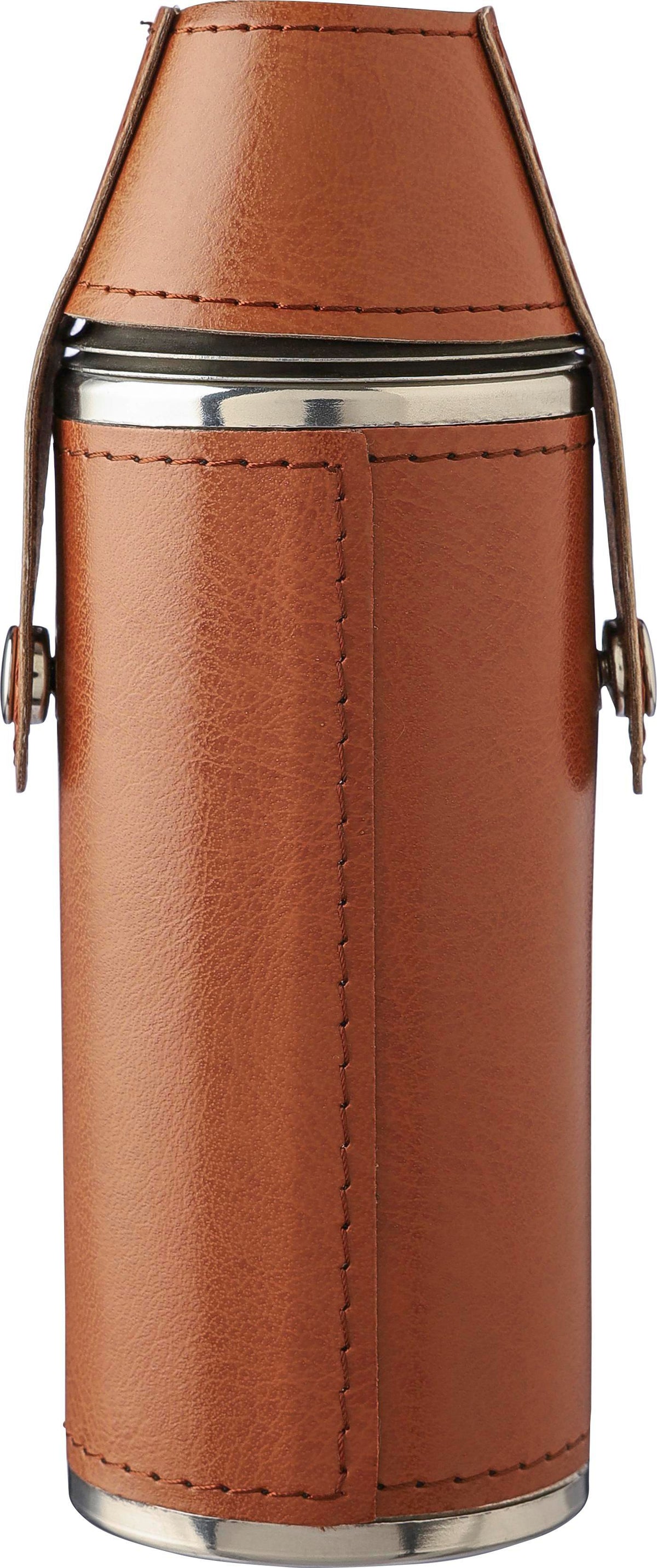 Hip flask in recycled stainless steel Brock | 230 ml