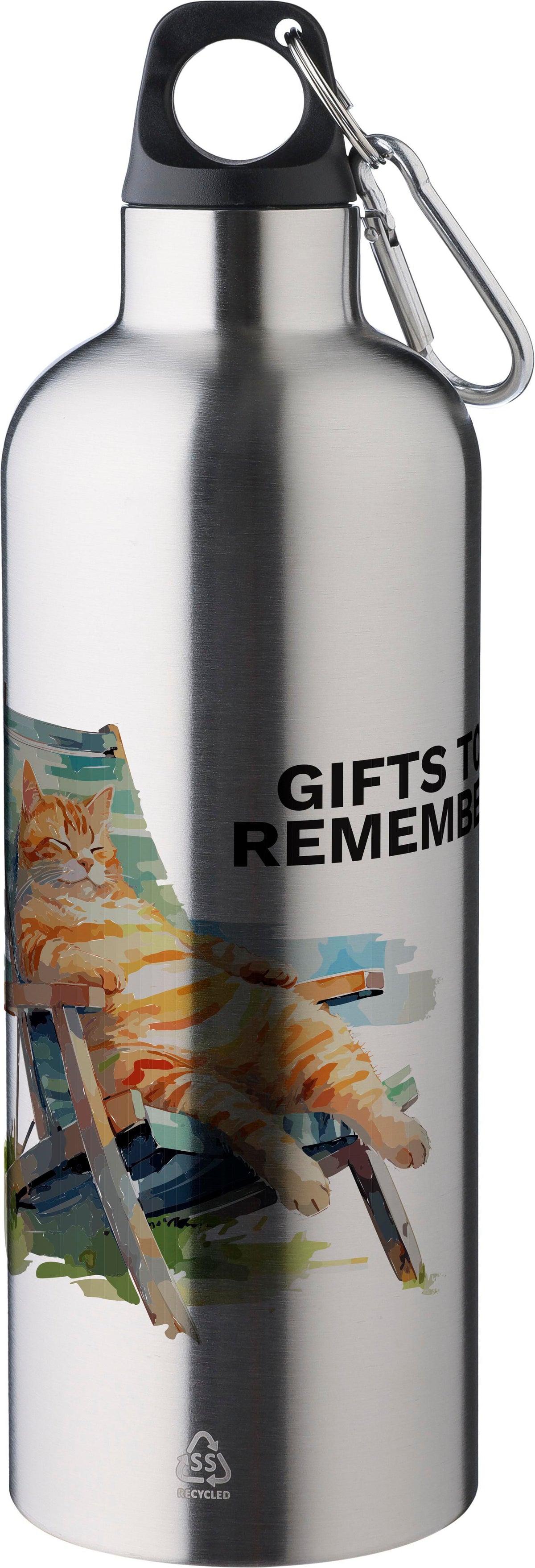 Bottle Lysandra | Recycled stainless steel | 500 ml | Cold 12h, Hot 8h