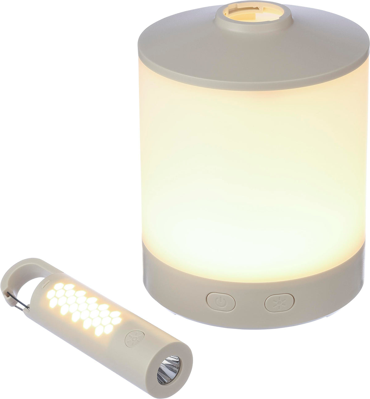 Lampa med camping-funktion: ABS multifunktionell Araminta