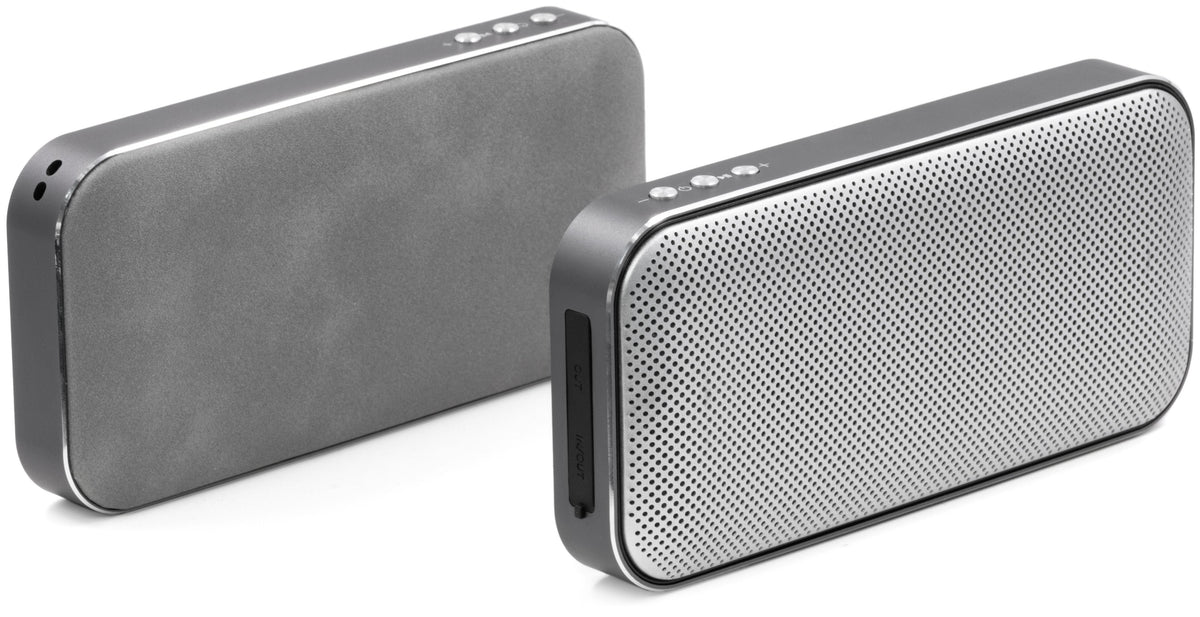 Wireless speaker with power bank, from BrandCharger, Nano
