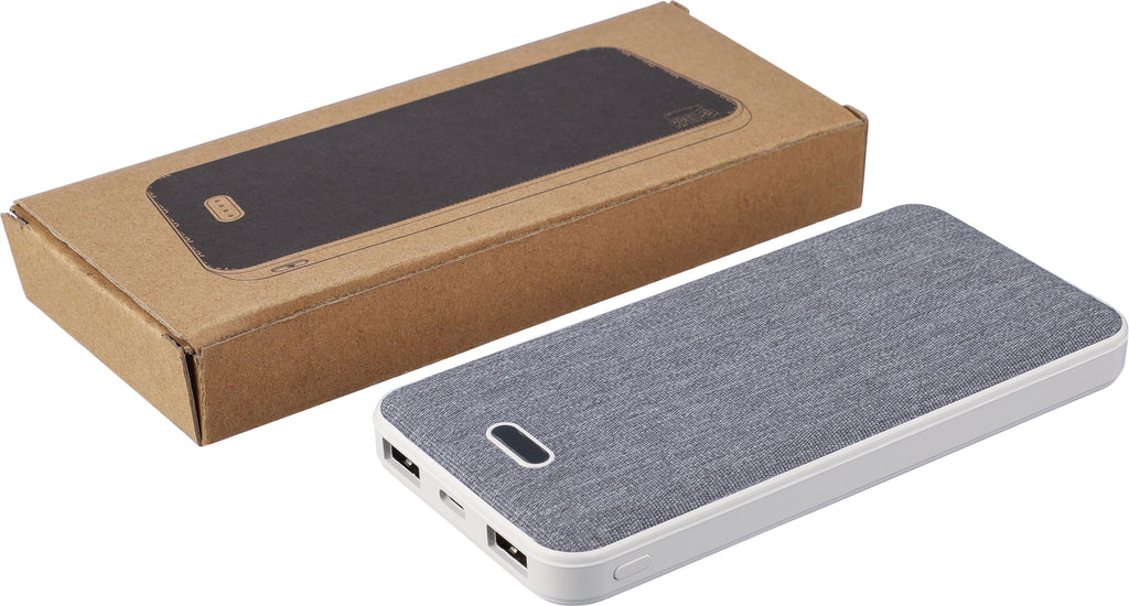 Power bank, recycled ABS, Tovi