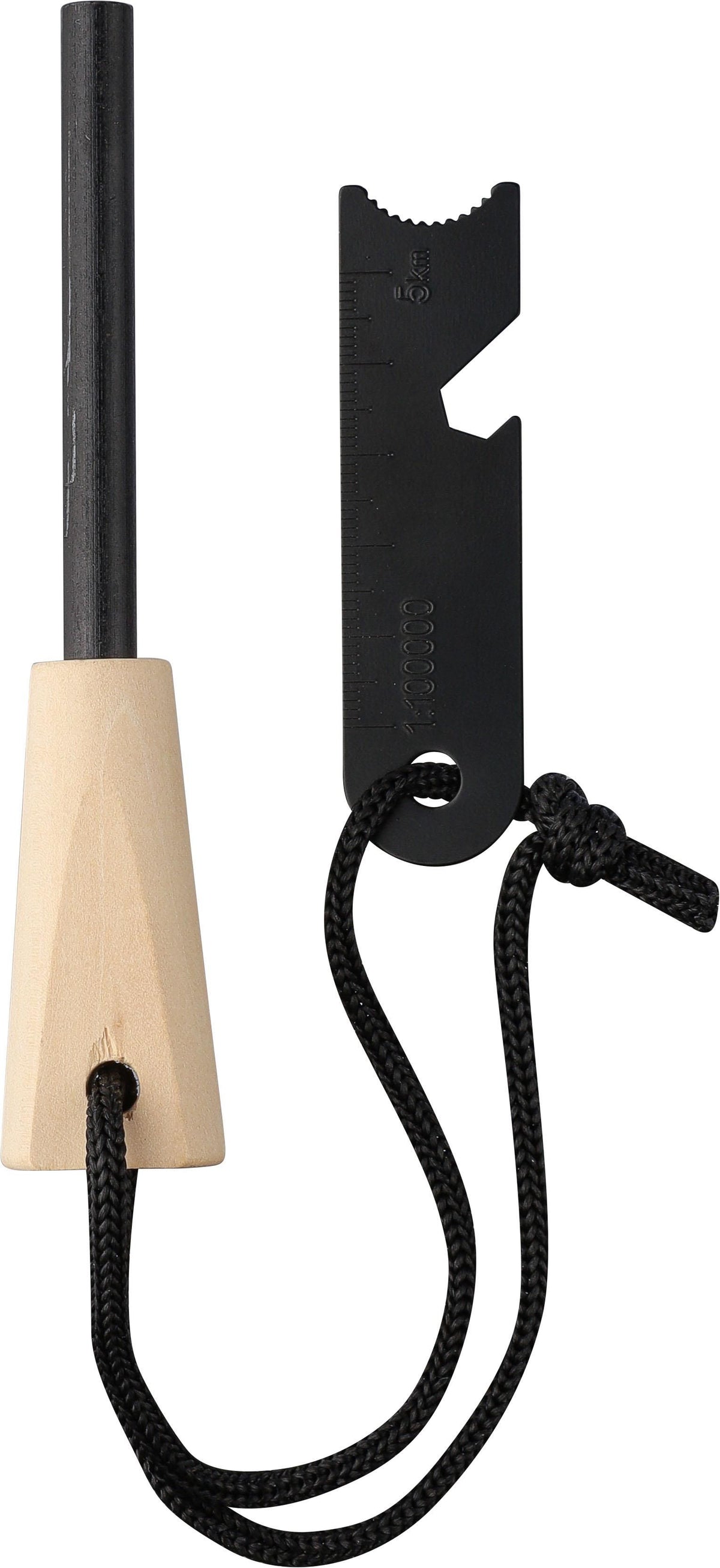 Fire starter rod, stainless steel, Azra