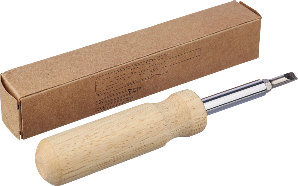 Screwdriver set, rubberwood, Leni
