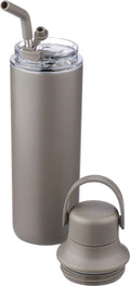Drinking bottle (500 ml) in stainless steel, double-walled, Omari