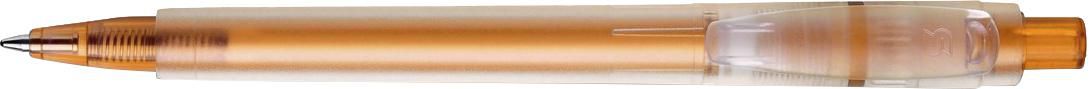 Stilolinea plastic pen with frosted barrel