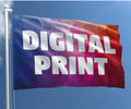 Flagg digitalt trykt
