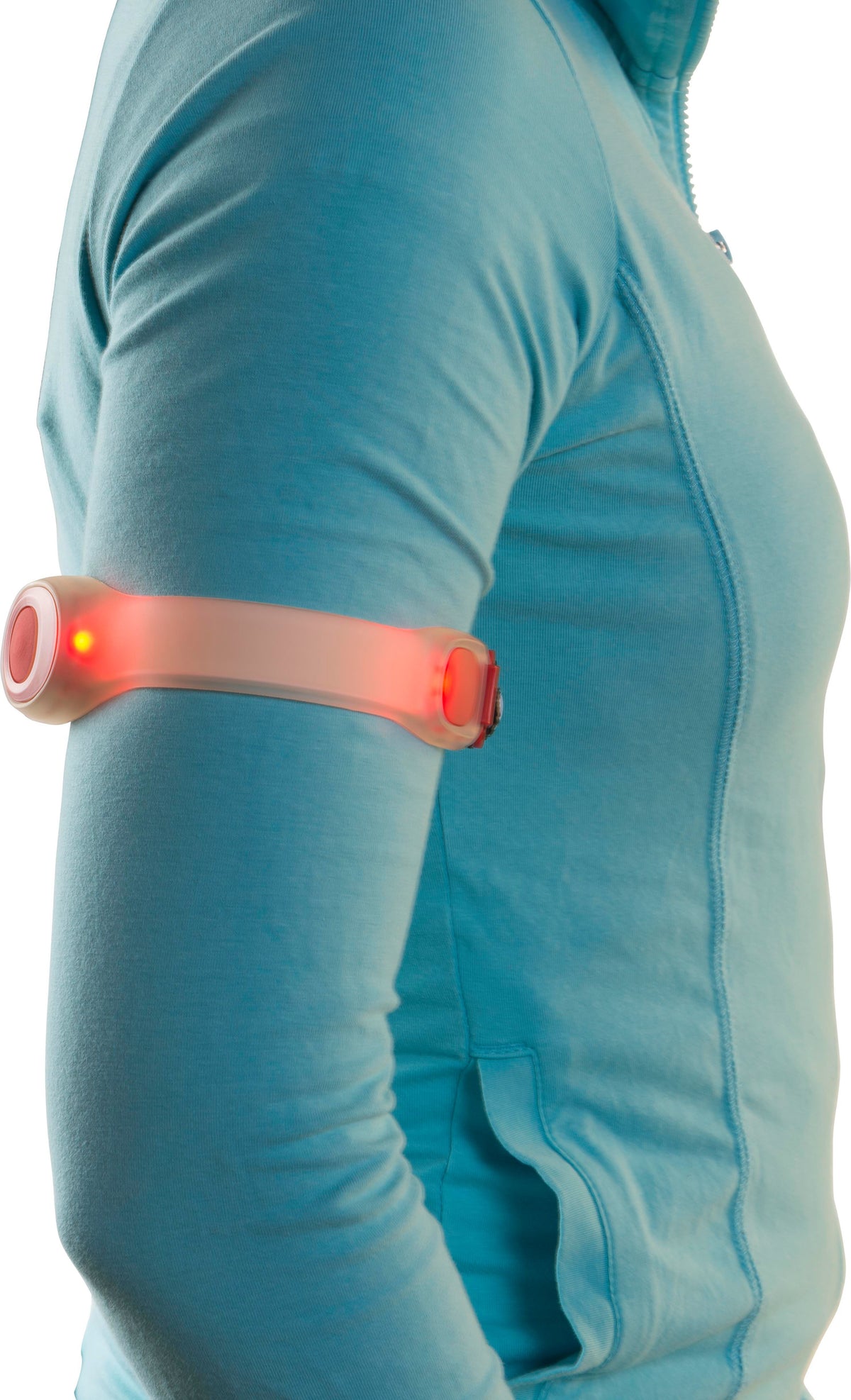 Safety arm strap Jenna | Silicone | 2 LED