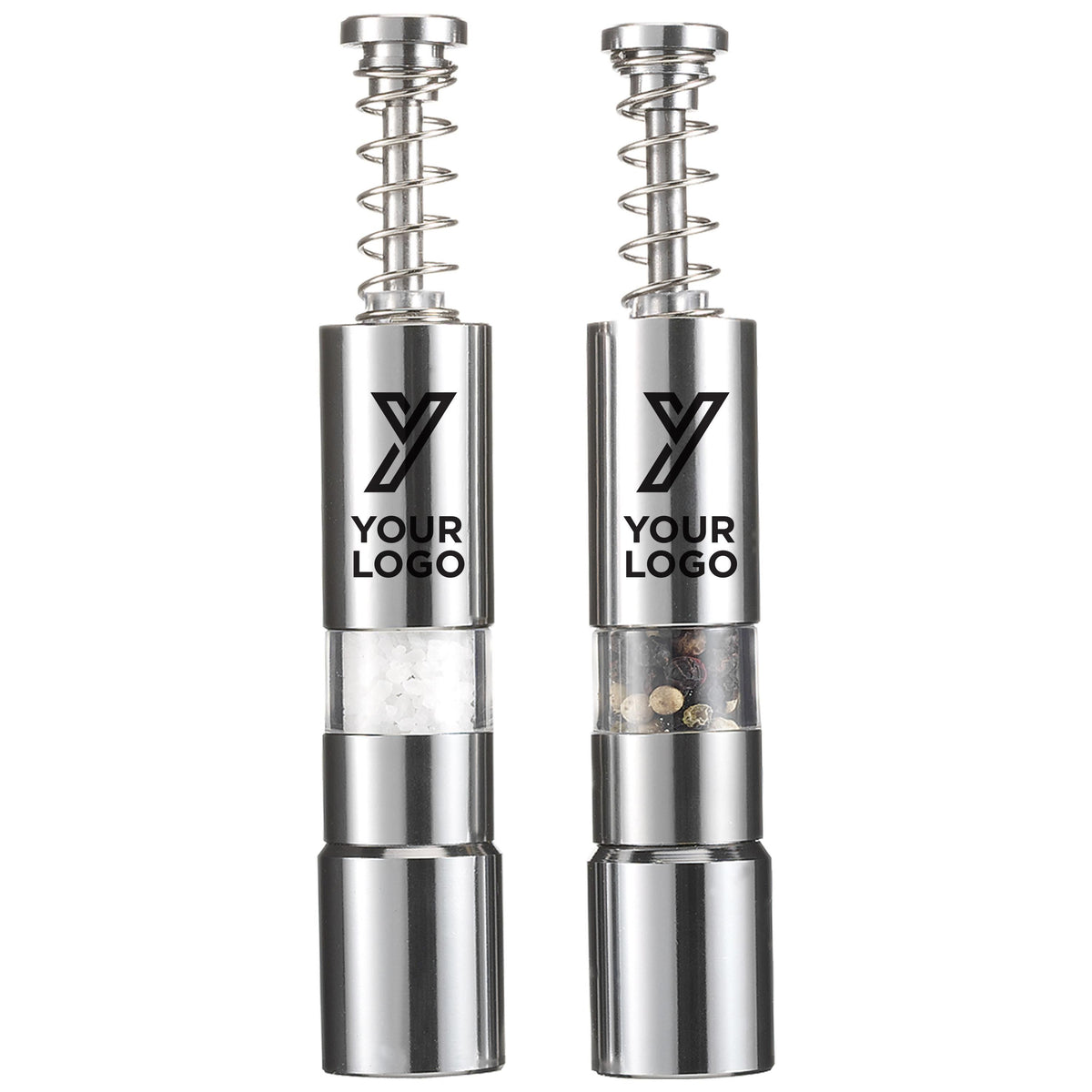 Salt and pepper mill set Annalena | Stainless steel | 2 pcs