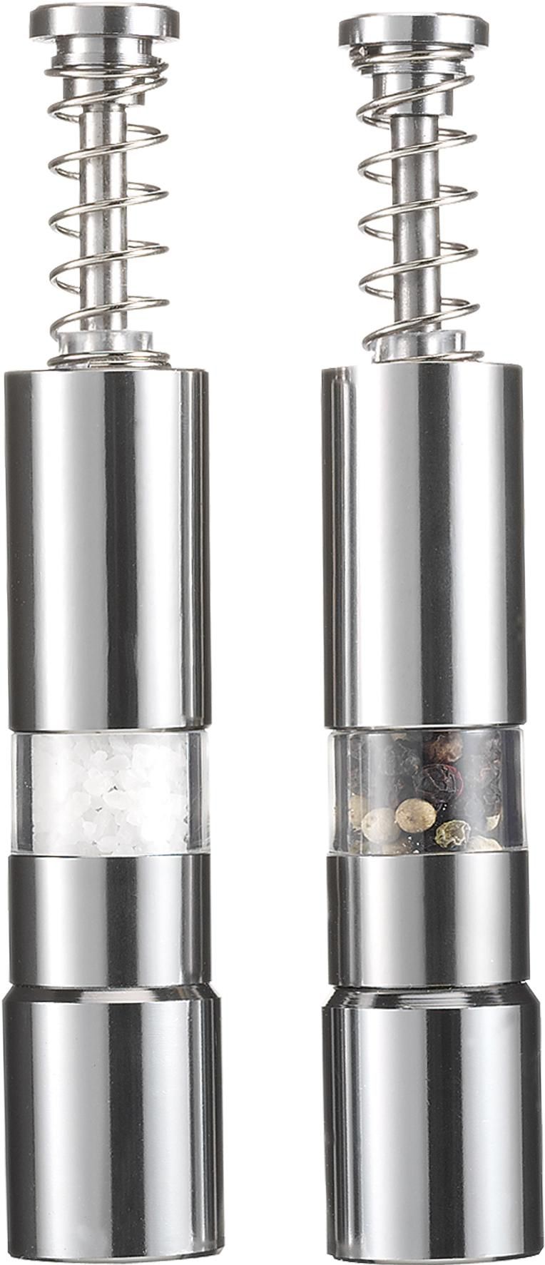 Salt and pepper mill set Annalena | Stainless steel | 2 pcs