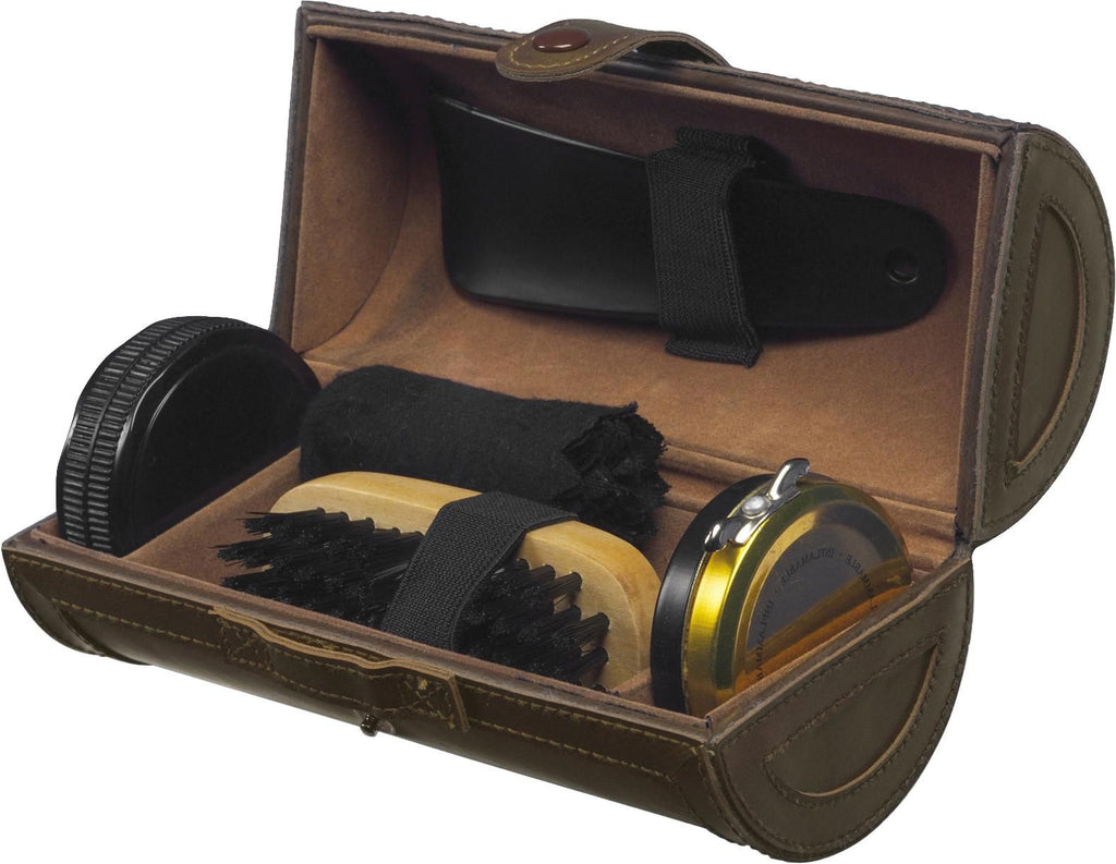 Shoe polish set in PU, Mario