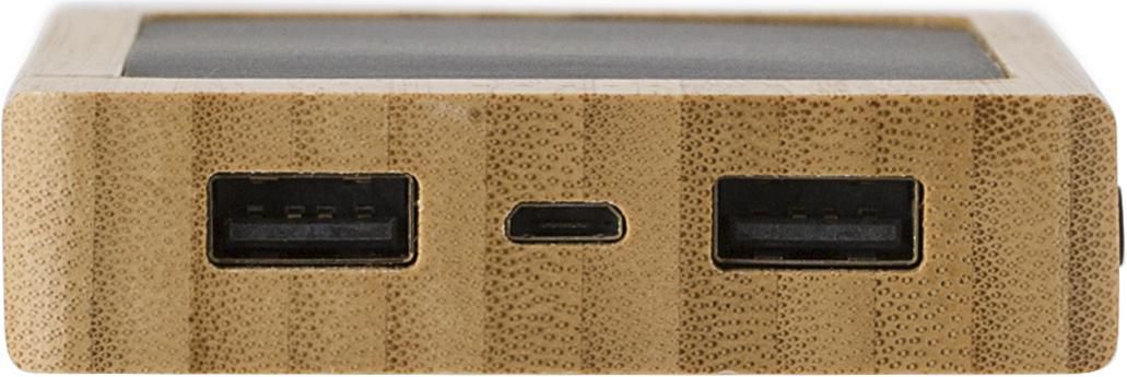 Powerbank Joan | Bamboo | Solar | 8000 mAh