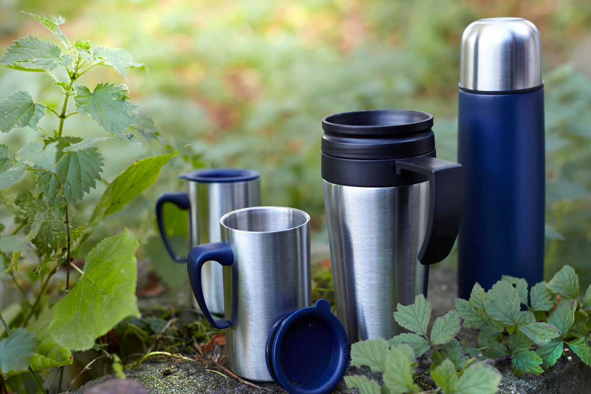 Travel mug in stainless steel, Dev