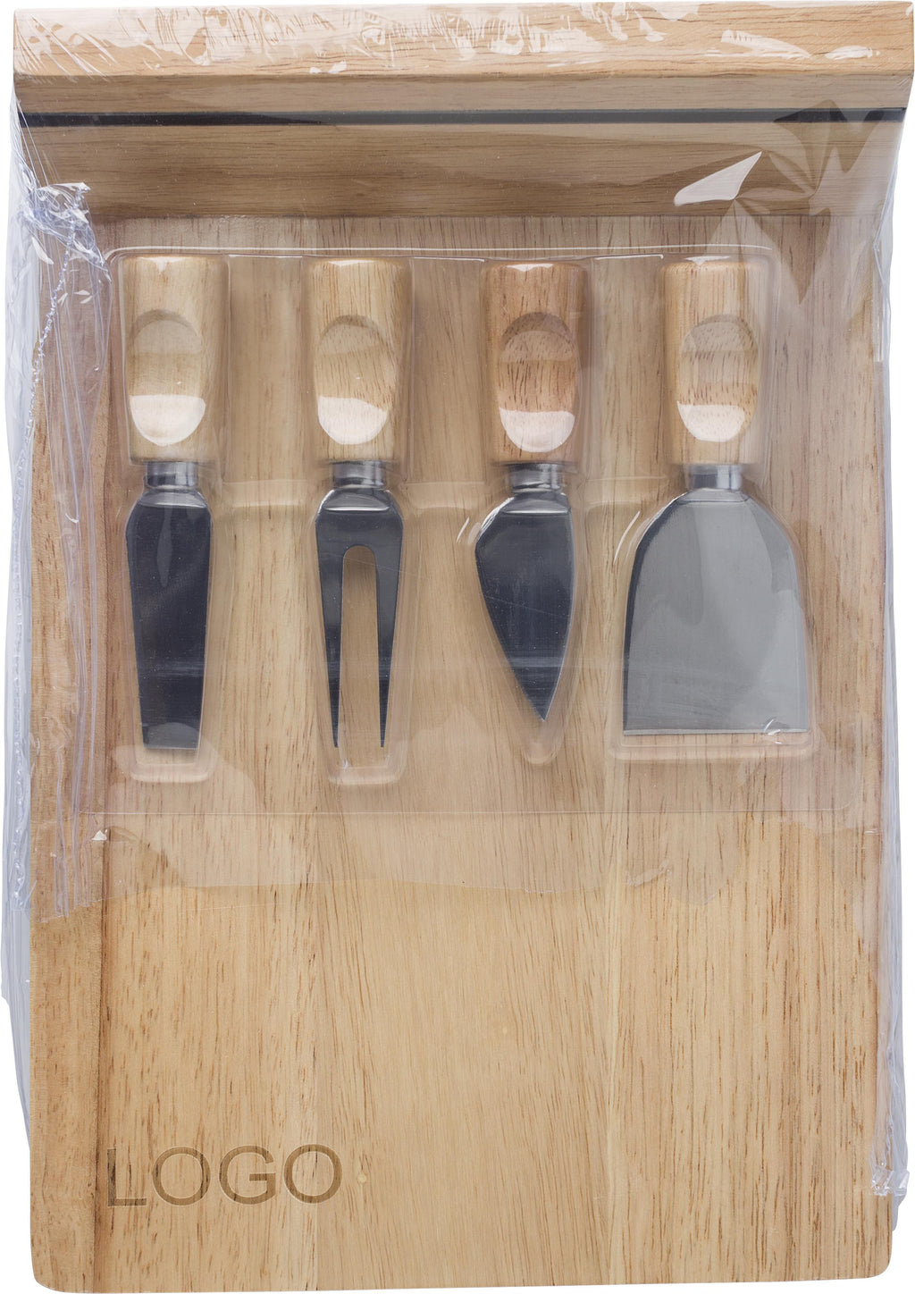 Ostebrettsett Arlo | Gummitre | 4 stk