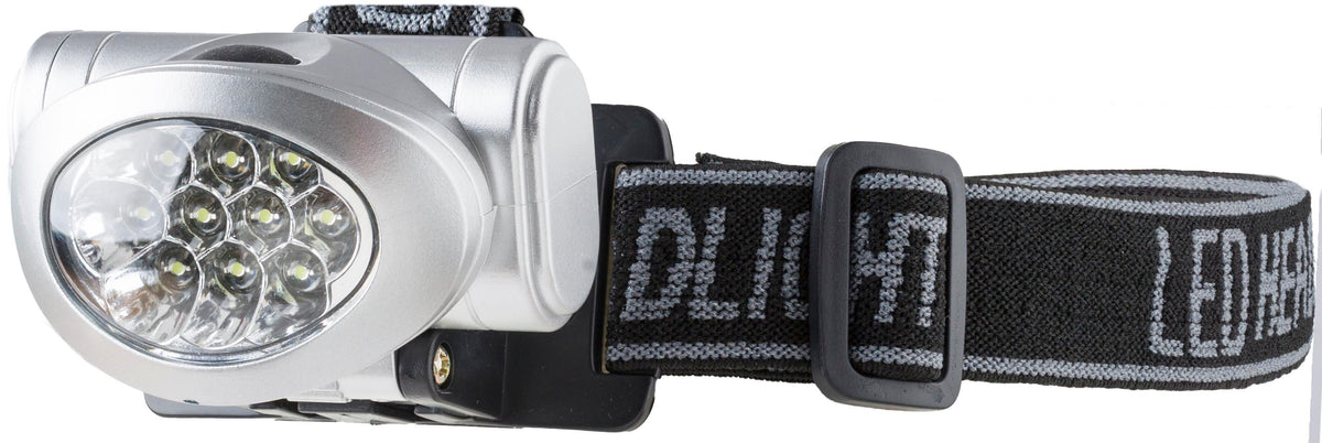 Headlamp with 8 LEDs, ABS, Marisa