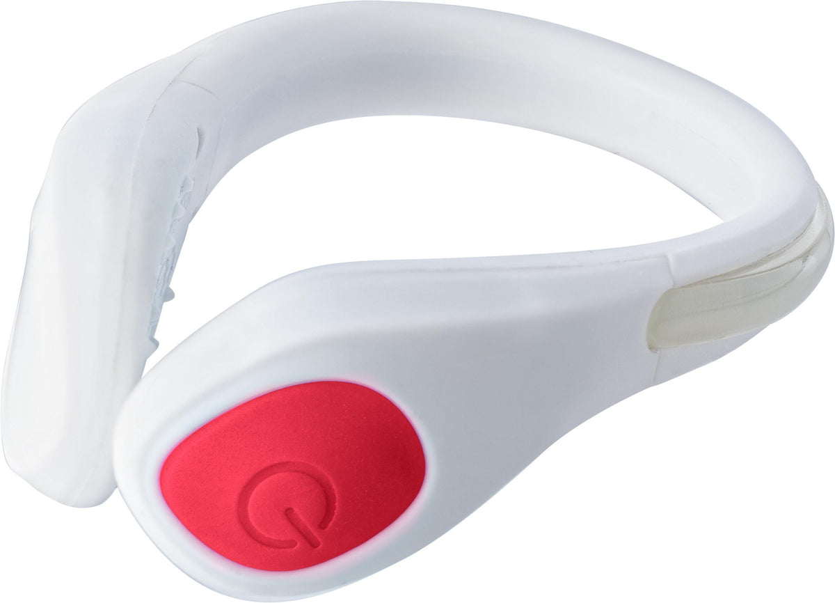 Ankle band in ABS and silicone with a red LED light Rosanna
