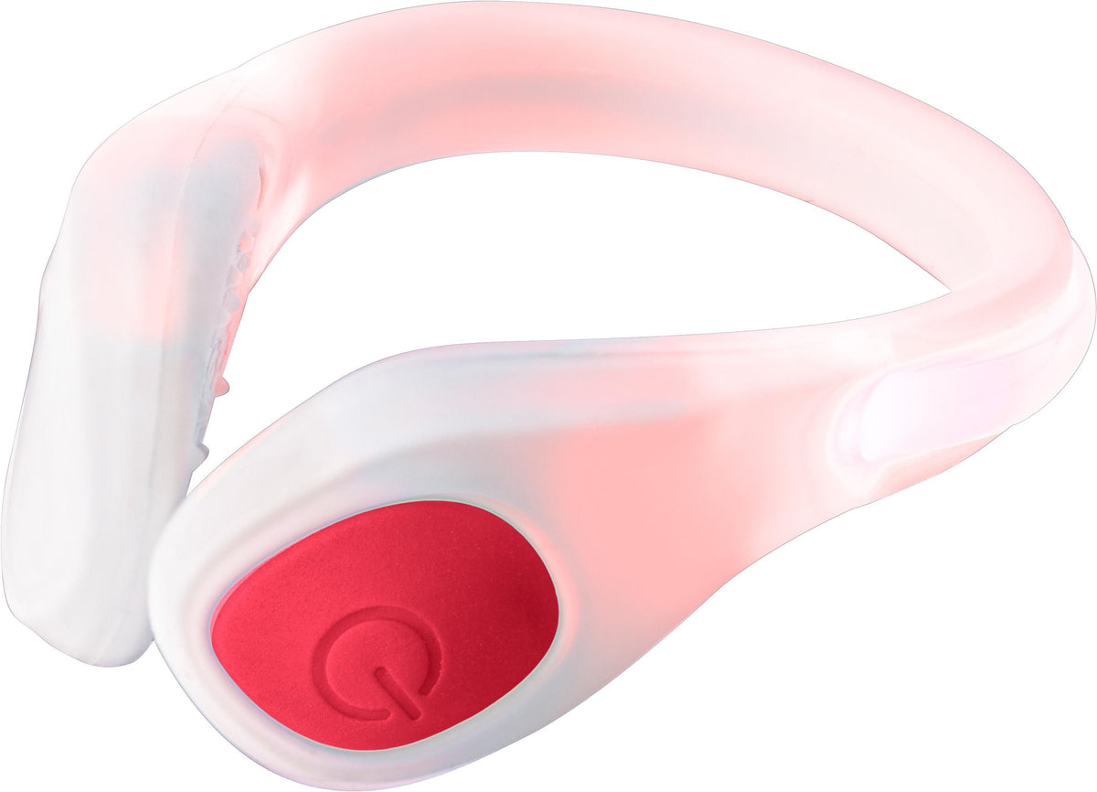 Ankle band in ABS and silicone with a red LED light Rosanna