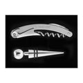 Gift set of wine accessories in stainless steel Eve