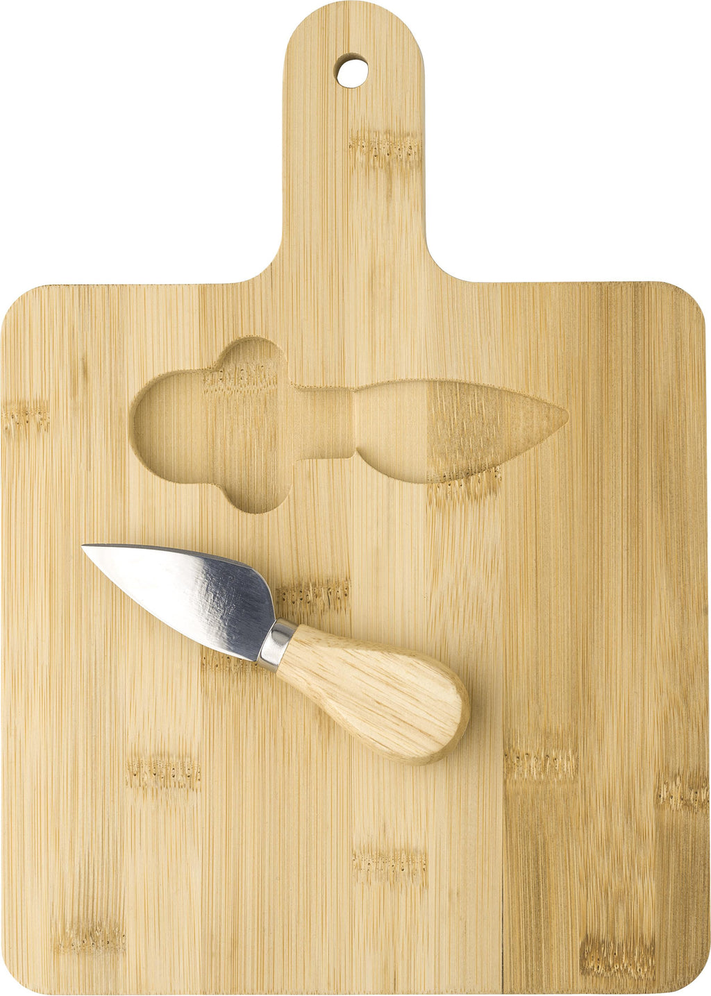 Ostebrett Jelena | Bambus | Med kniv