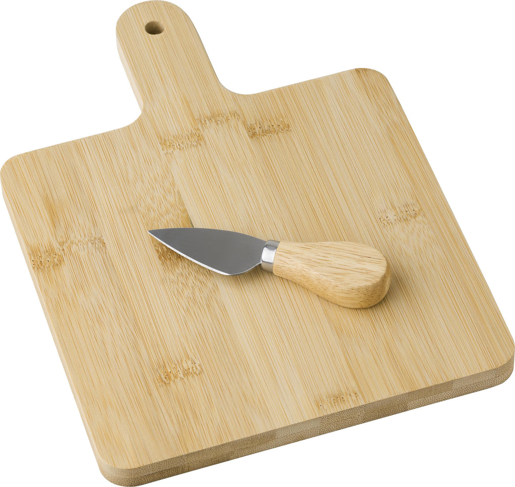 Ostebrett Jelena | Bambus | Med kniv